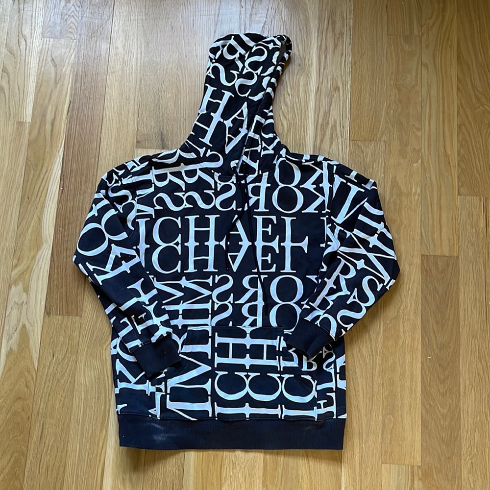 michael kors logo hoodie